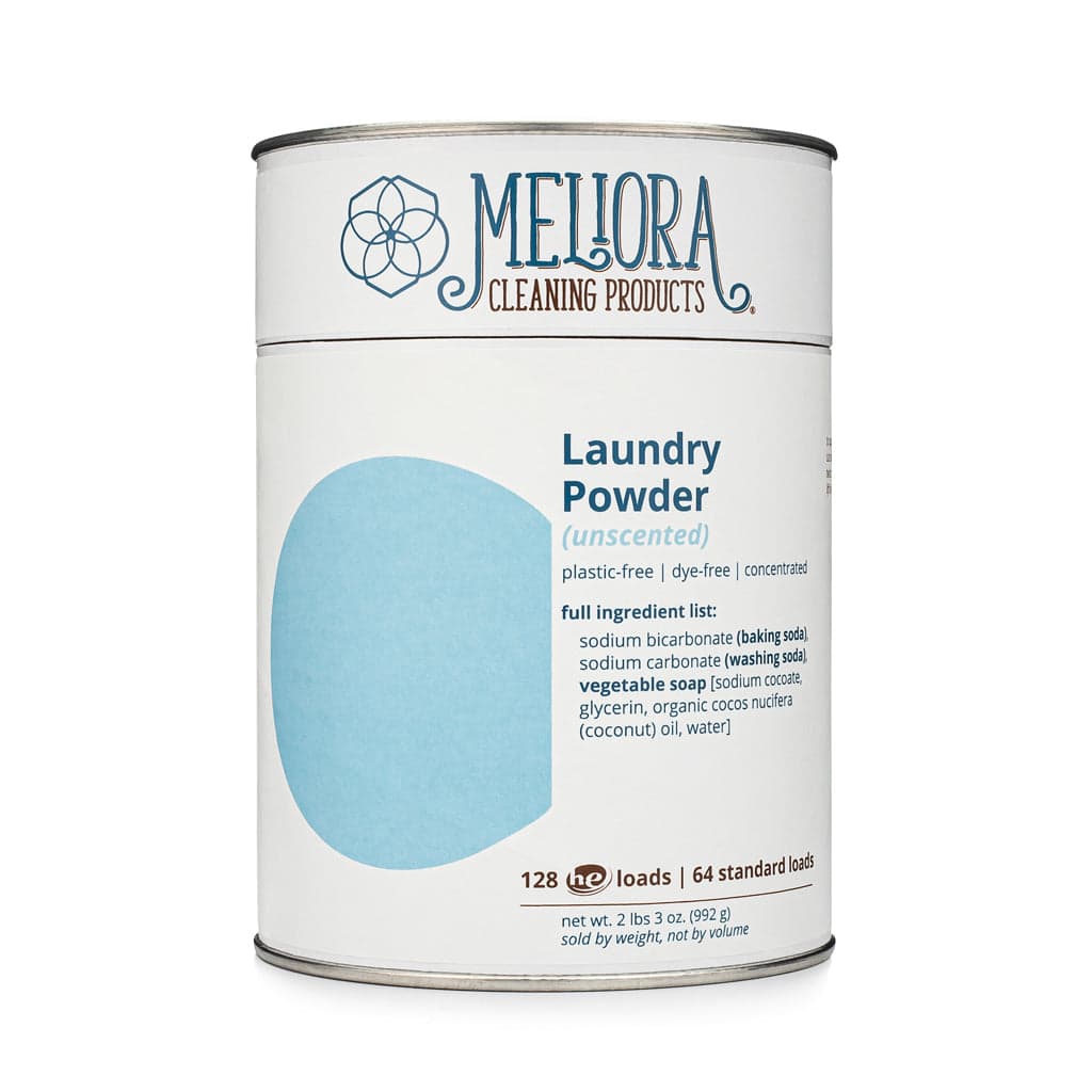 Meliora Plastic-Free Laundry Powder Unscented (35 oz / 128 HE loads)