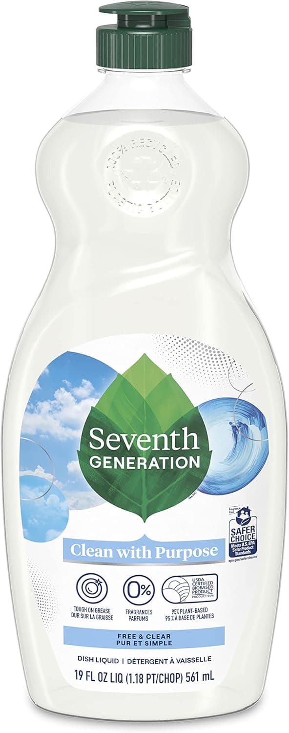 Free & Clear Dish Liquid Soap